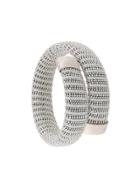 Carolina Bucci Thread Wrapped Bracelet Stack - Metallic