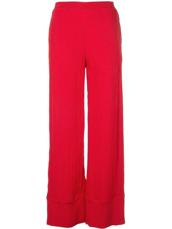 Palmer / Harding High-waist Loose Trousers - Red