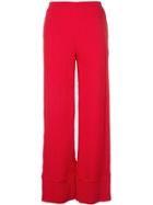 Palmer / Harding High-waist Loose Trousers - Red