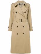 Burberry Long Heritage Trench Coat - Nude & Neutrals