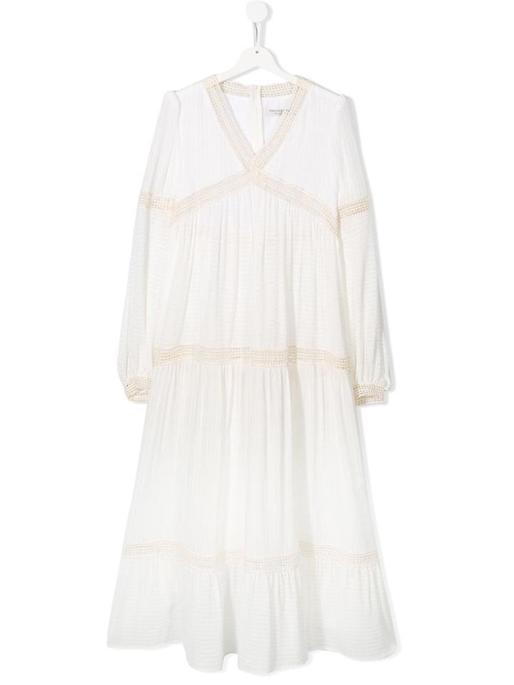 Philosophy Di Lorenzo Serafini Kids Tiered V-neck Maxi Dress -