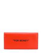 Off-white For Money Wallet - Orange