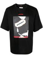 Indice Studio Inferiority Print T-shirt - Black