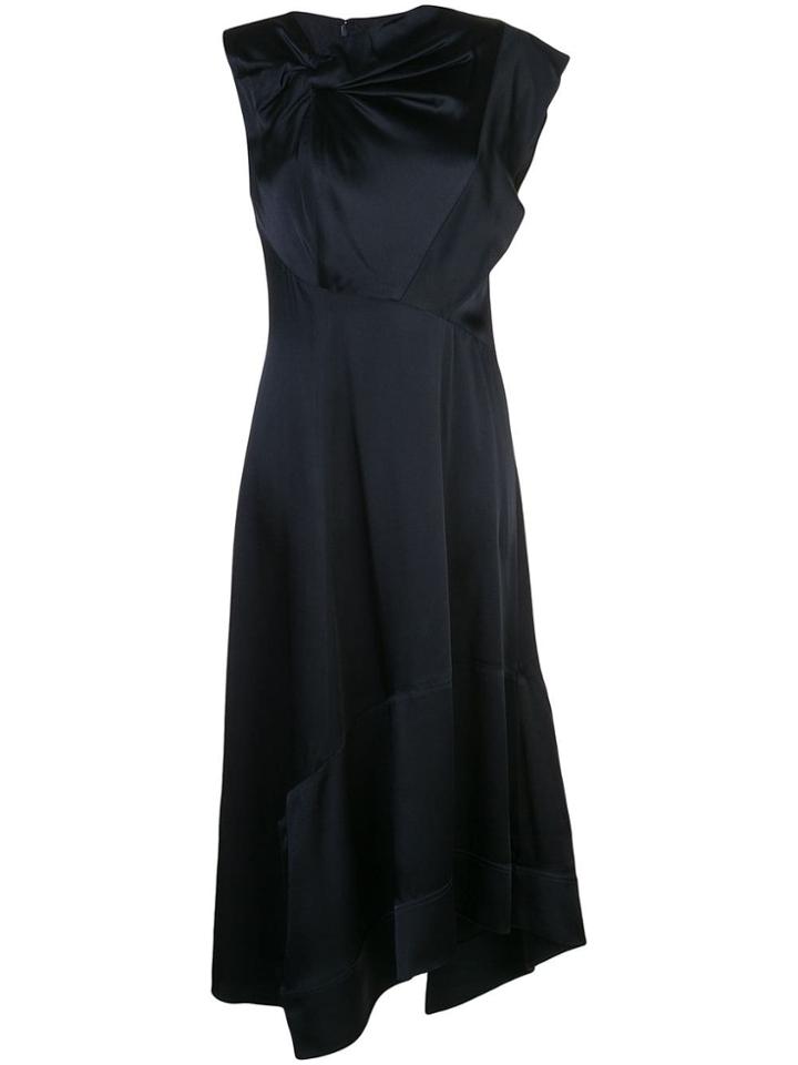 3.1 Phillip Lim Twist-neck Asymmetrical Dress - Black