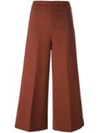 Erika Cavallini 'bebbie' Trousers, Women's, Size: 38, Brown, Polyester/spandex/elastane/virgin Wool