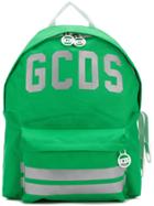Gcds Logo Print Backpack - Green