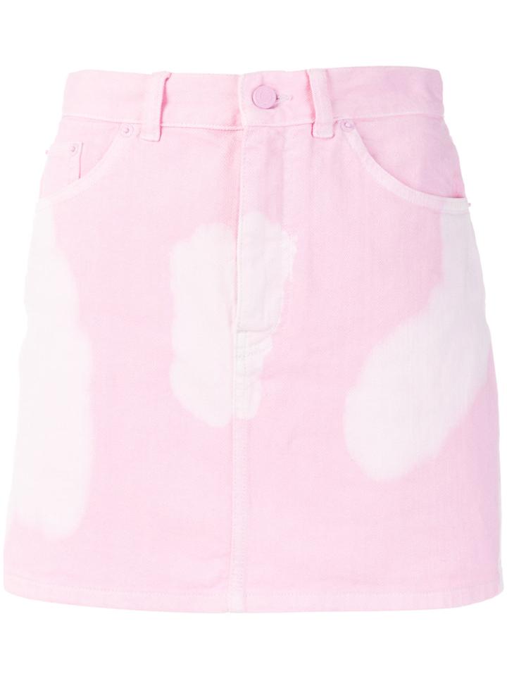 Givenchy Tie-dye Fitted Skirt - Pink & Purple