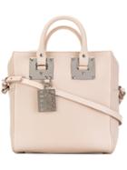 Sophie Hulme Detachable Strap Tote, Women's, Nude/neutrals, Calf Leather