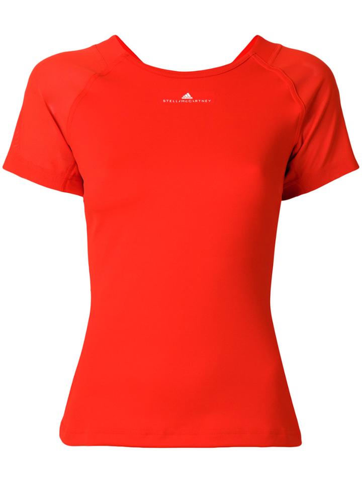 Adidas By Stella Mccartney Open Back Top - Red