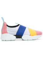 Emilio Pucci Strap Detail Sneakers - Grey
