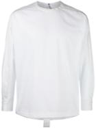 Oamc Contrast Panel Shirt, Men's, Size: Small, White, Cotton