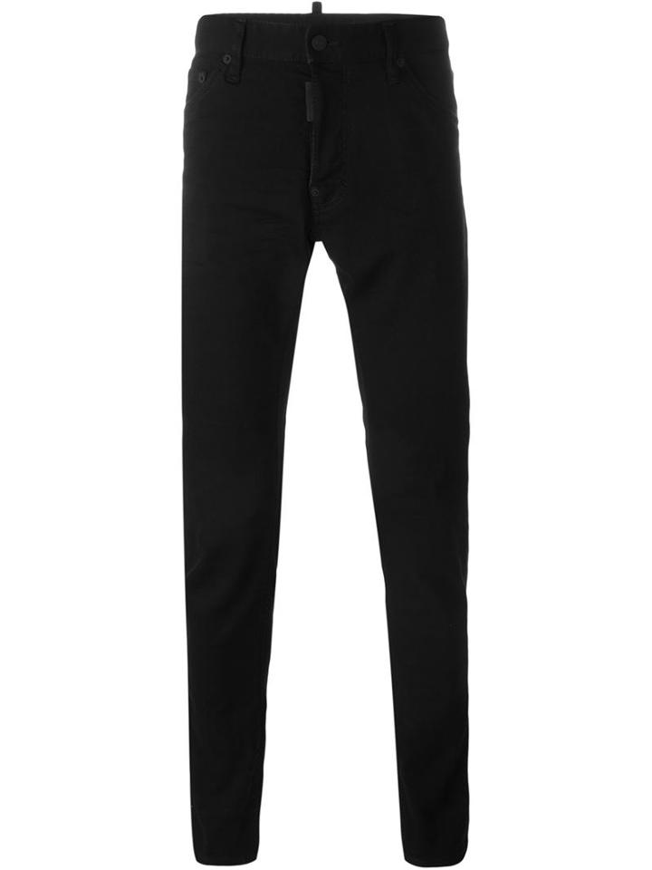 Dsquared2 - 'cool Guy' Jeans - Men - Cotton/polyester/spandex/elastane/elastolefin - 56, Black, Cotton/polyester/spandex/elastane/elastolefin