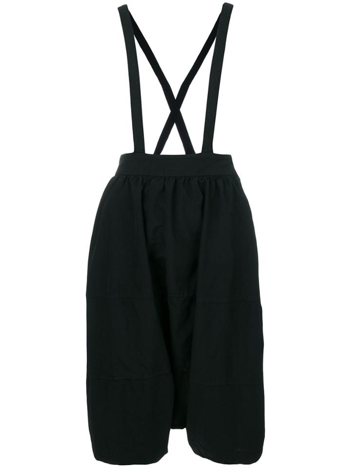 Comme Des Garçons Comme Des Garçons Balloon Trousers Dungarees - Black