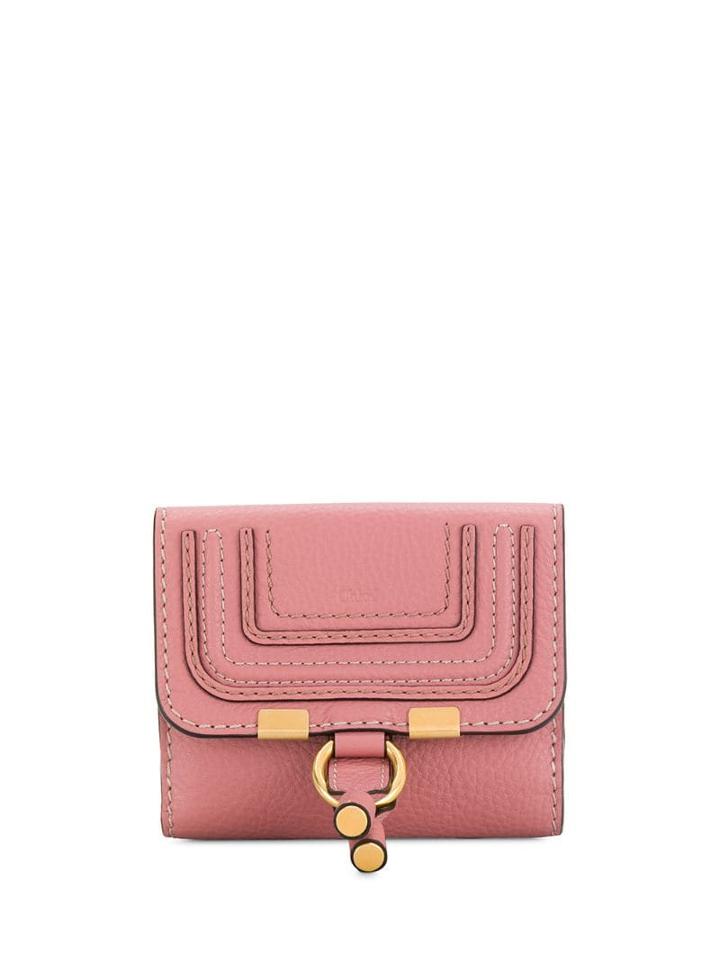 Chloé Marcie Flap Wallet - Pink
