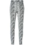 Giamba Jacquard Phyton Pattern Trousers