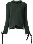 Fendi Interlaced Sweater - Green