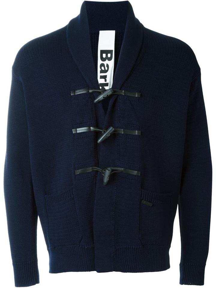 Bark Knitted Toggle Coat