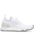 Adidas White Nmd Racer Prime Knit Sneakers
