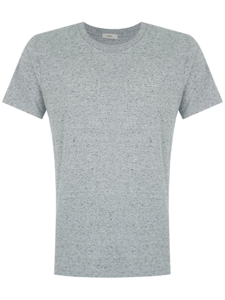 Egrey - Classic T-shirt - Men - Cotton/polyester - P, Grey, Cotton/polyester