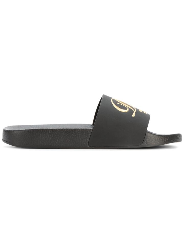 Dolce & Gabbana Black Luxury Hotel Pool Slides