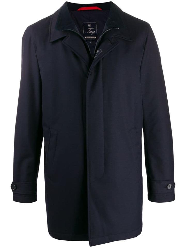 Fay Padded Zip-up Jacket - Blue