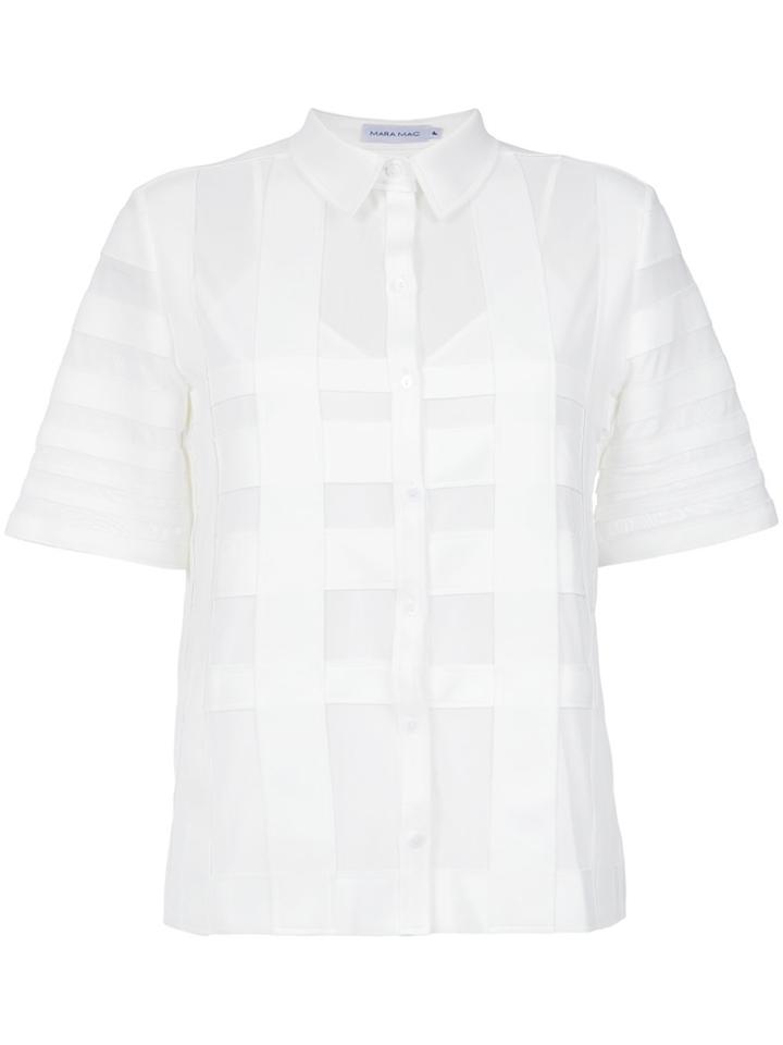 Mara Mac Panelled Shirt - Unavailable