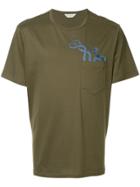 Gieves & Hawkes Octopus Print T-shirt - Green