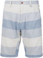 Alex Mill Striped Knee Shorts, Men's, Size: 34, Blue, Cotton