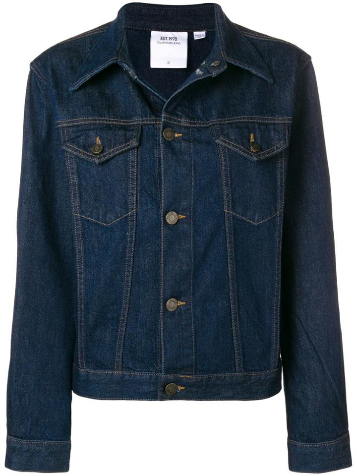 Calvin Klein Jeans Est. 1978 Classic Denim Jacket - Blue