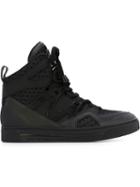 Marc By Marc Jacobs Ninja Hi-top Sneakers, Women's, Size: 35, Black, Nylon/rubber/leather