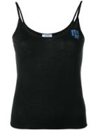 Prada Intarsia Knit Top - Black