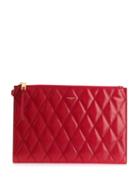 Givenchy Gv3 Quilted Pouch - 640 Vermillon