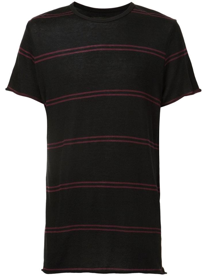 Amiri Double Stripe T-shirt - Black