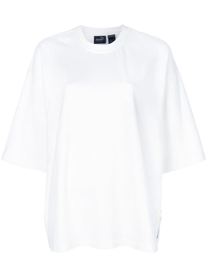 Fenty X Puma Oversized Printed T-shirt - White