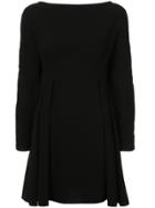 Proenza Schouler Long Sleeve A-line Dress - Black