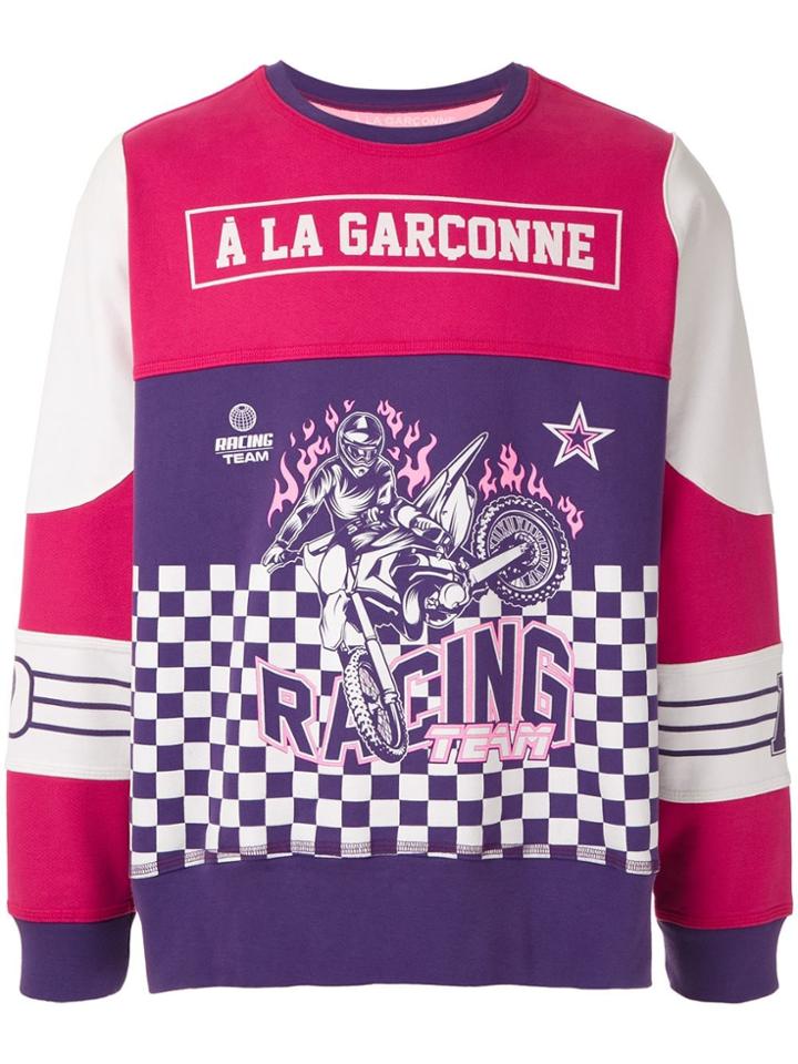 À La Garçonne Moletom Gola Careca Racing Team À La Garçonne + Hering -