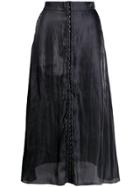 Murmur Hook Fastening Skirt - Black