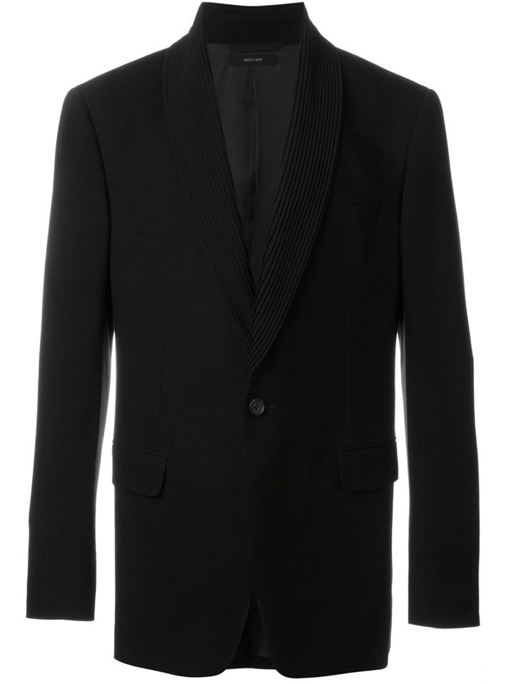 Issey Miyake Men Pleated Lapel Blazer