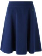 Kenzo Mini Tiger Skater Skirt, Women's, Size: Xs, Blue, Cotton