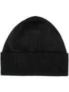 Yohji Yamamoto Knitted Beanie - Black