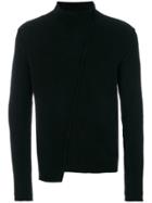 Isabel Benenato Turtle Neck Jumper - Black