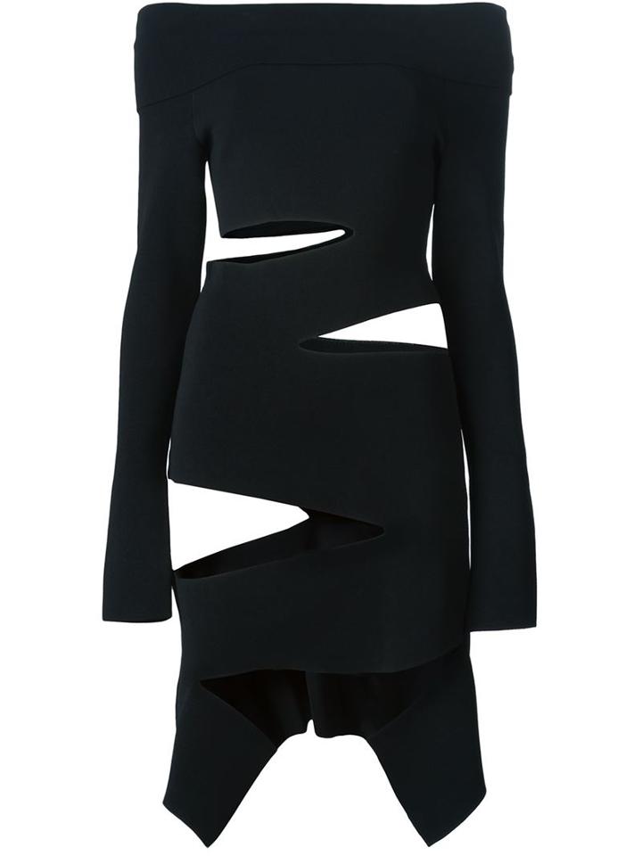 Proenza Schouler Fitted Cut-out Dress
