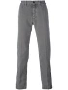 Massimo Alba 'winch' Trousers, Men's, Size: 50, Grey, Cotton/spandex/elastane