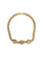 Jean Paul Gaultier Pre-owned Logo Buttons Choker - Gold
