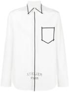 Maison Margiela Contrast Pocket Shirt - Neutrals