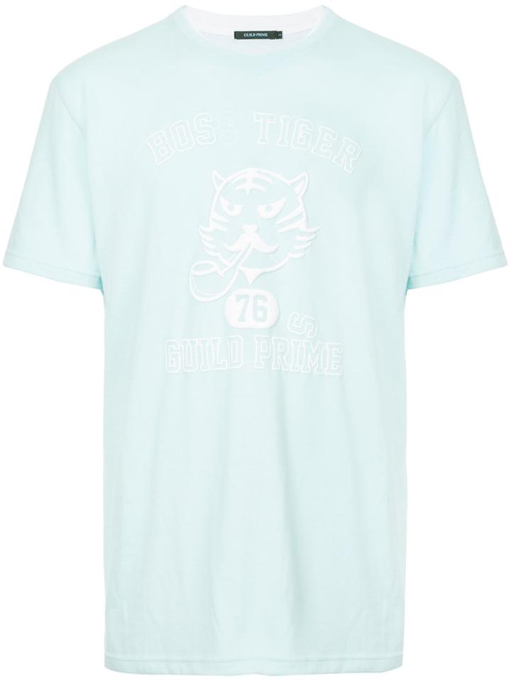 Guild Prime Tiger Print T-shirt - Blue