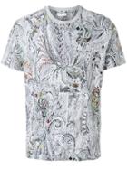 Etro Paisley Print T-shirt - Grey