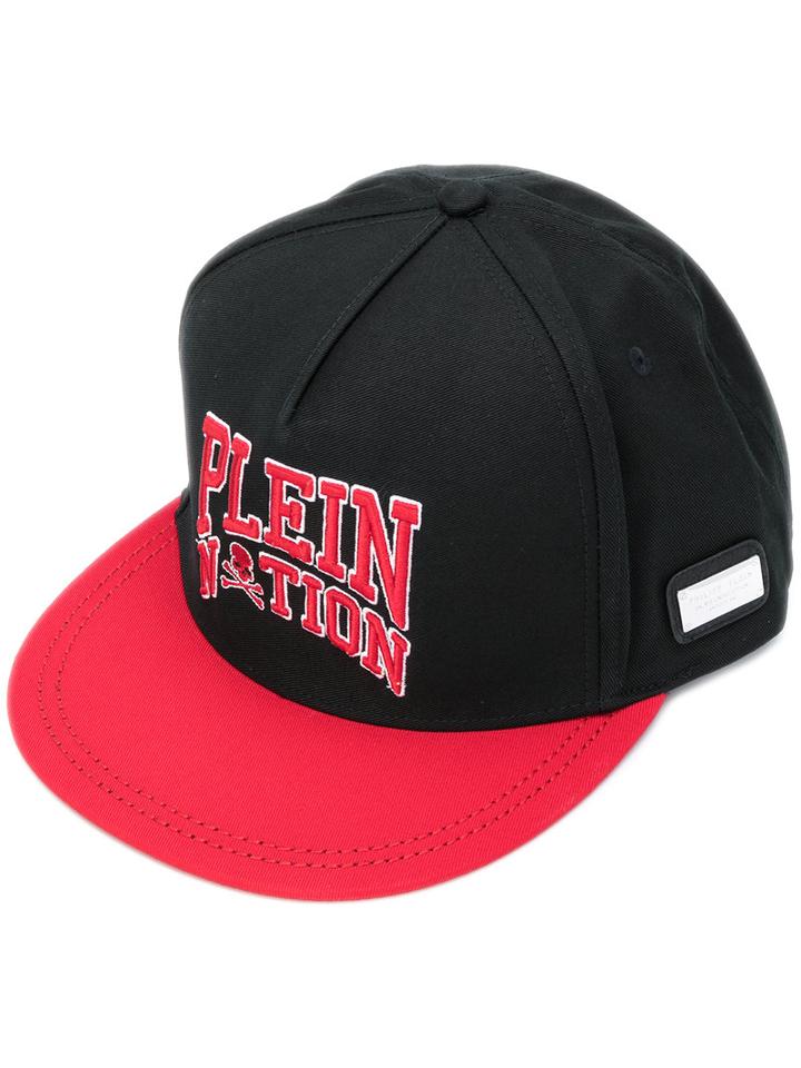 Philipp Plein - Logo Snapback - Men - Cotton - One Size, Black, Cotton
