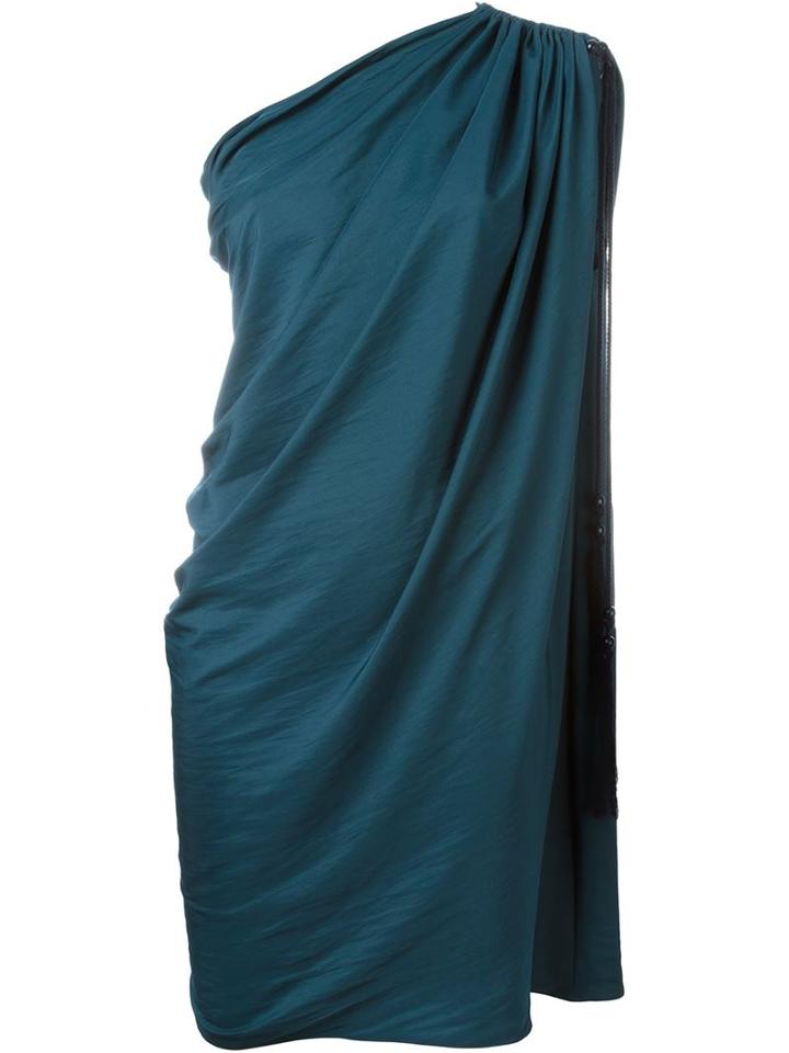 Lanvin One Shoulder Dess