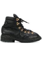 Guidi Lace-up Mountain Boots - Black